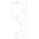 Olivia Matt Brass Mirror Cabinet 710x500mm