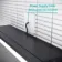 Mia Black Framed Illuminated LED Mirror Cabinet 710x1000mm