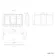 Mia Black Framed Illuminated LED Mirror Cabinet 710x1200mm