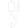 Mia Matt Brass Mirror Cabinet 710x500mm