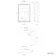 Mia Matt Brass Illuminated LED Mirror Cabinet 710x500mm