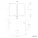 Olivia Black Framed Mirror Cabinet 710x1000mm