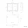 Olivia Black Framed Illuminated LED Mirror Cabinet 710x1000mm