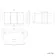 Olivia Matt Brass Mirror Cabinet 710x1200mm