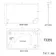 Mila Black Framed Backlit llluminated LED Mirror 600x1000mm