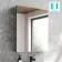 Esme Matt Black Recessed Mirror Cabinet 700x600mm