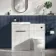 Havana Coastal White 500 Toilet Unit