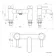 Trent Brushed Brass Basin & Bath Mixer Tap Set
