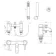 Trent Gunmetal Grey Basin & Shower Bath Mixer Tap Set