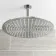 Ballina Premium Ceiling Chrome Round Thermostatic Shower Set - 300mm Head