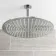 Ballina Premium Ceiling Chrome Round Thermostatic Shower Set - 300mm Head & Slider Shower