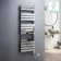 Santorini Electric Chrome Flat Panel Heated Towel Rail 1400x450mm