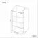 Munich Matt Black Grid 8mm Wet Room Shower Glass 1400mm & 250mm Return Panel