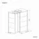 Munich Matt Black Grid 8mm Walk In Shower Enclosure 900mm & 900mm Glass with Pivotal Return Panel