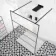 Munich Matt Black Grid 8mm Walk Through Wet Room Shower Glass Panel 1400mm