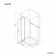 London 6mm Pivot Shower Enclosure 900x760mm