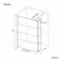 Munich Matt Black Grid 8mm Wet Room Shower Glass 1100mm & 250mm Pivotal Return Panel