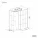 Munich Matt Black Grid 8mm Walk In Shower Enclosure 1100mm & 700mm Glass with Pivotal Return Panel