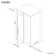 Helsinki Brushed Brass Premium Easy Clean 8mm Hinged Shower Enclosure 1400x800mm