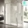 Cologne Stainless Steel Easy Clean 8mm Hinged Shower Enclosure 1400x800mm