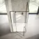 Cologne Brushed Gunmetal Easy Clean 8mm Hinged Shower Enclosure 1000x900mm