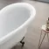 Highbury 1550mm Roll Top Slipper Bath - Black Ball Feet