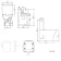 Atlanta Fully Back to Wall Close Coupled Toilet With Soft Close Seat