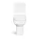 Denver Rimless Fully Back to Wall Close Coupled Toilet With Soft Close Seat