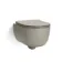 Tulsa Matt Cappuccino Rimless Wall Hung Toilet With Premium Soft Close Slim Seat