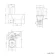 Orlando Rimless Comfort Height Close Coupled Corner Toilet With Soft Close Seat