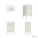 Bermuda Chalk White Basin Vanity 500mm