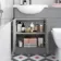 Quartz Stone Grey Combination Vanity Basin and Seattle Toilet 1050mm