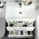 Avon Gloss White Basin Drawer Vanity and Back To Wall Toilet Unit 1100mm - Excludes Toilet