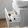Trent Gloss White Wall Hung Drawer 600mm - Excludes Counter Top Basin