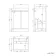 Trent Gloss White Combination Vanity Basin and Aruba Toilet 1000mm