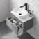 Trent Stone Grey Wall Hung Drawer with Marble Top 600mm - Excludes Counter Top Basin