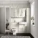 Monaco Chalk White Traditional Basin Vanity and Back To Wall Unit 1200mm (Excludes Pan & Cistern)