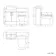 Harper Charcoal Elm Combination Vanity Basin & Aruba Toilet 1000mm - Black Accents