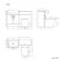 Harper Stone Grey Combination Vanity Basin and Boston Toilet 1200mm - Black Accents