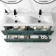 Elba Midnight Green Wall Hung Double Basin Drawer Vanity 1200mm - Black Accents