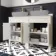 Bermuda Chalk White Cabinet with Marble Top 1200mm Excludes Counter Top Basin - Brushed Brass Accents