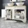 Lucia Chalk White Double Vanity with Oak Effect Top & Oval Counter Top Basin 1200mm - Brushed Brass Accents
