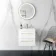 Elba Gloss White Wall Hung Basin Drawer Vanity 500mm - Brushed Brass Accents