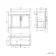 Bermuda Dove Grey Cabinet 800mm Excludes Counter Top Basin - Brass Knurled Handles