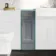 Monaco Dove Grey Side Cabinet Unit 300mm - Brass Knurled Handles