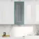 Dove Grey Wall Hung Cabinet 700x300mm - Brass Knurled Handles
