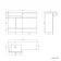 Foster Tungsten Grey Basin Vanity With Back To Wall Unit 1200mm (Excludes Toilet) - Left Handed
