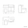 Foster Tungsten Grey Combination Vanity Basin and Houston Toilet 1200mm - Right Handed