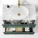 Elba Midnight Green Wall Hung Drawer Vanity with Marble Top & Oval Counter Top Basin 800mm - Brushed Brass Accents