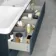 Corsica Inky Blue Wall Hung Double Basin Drawer Vanity 1200mm